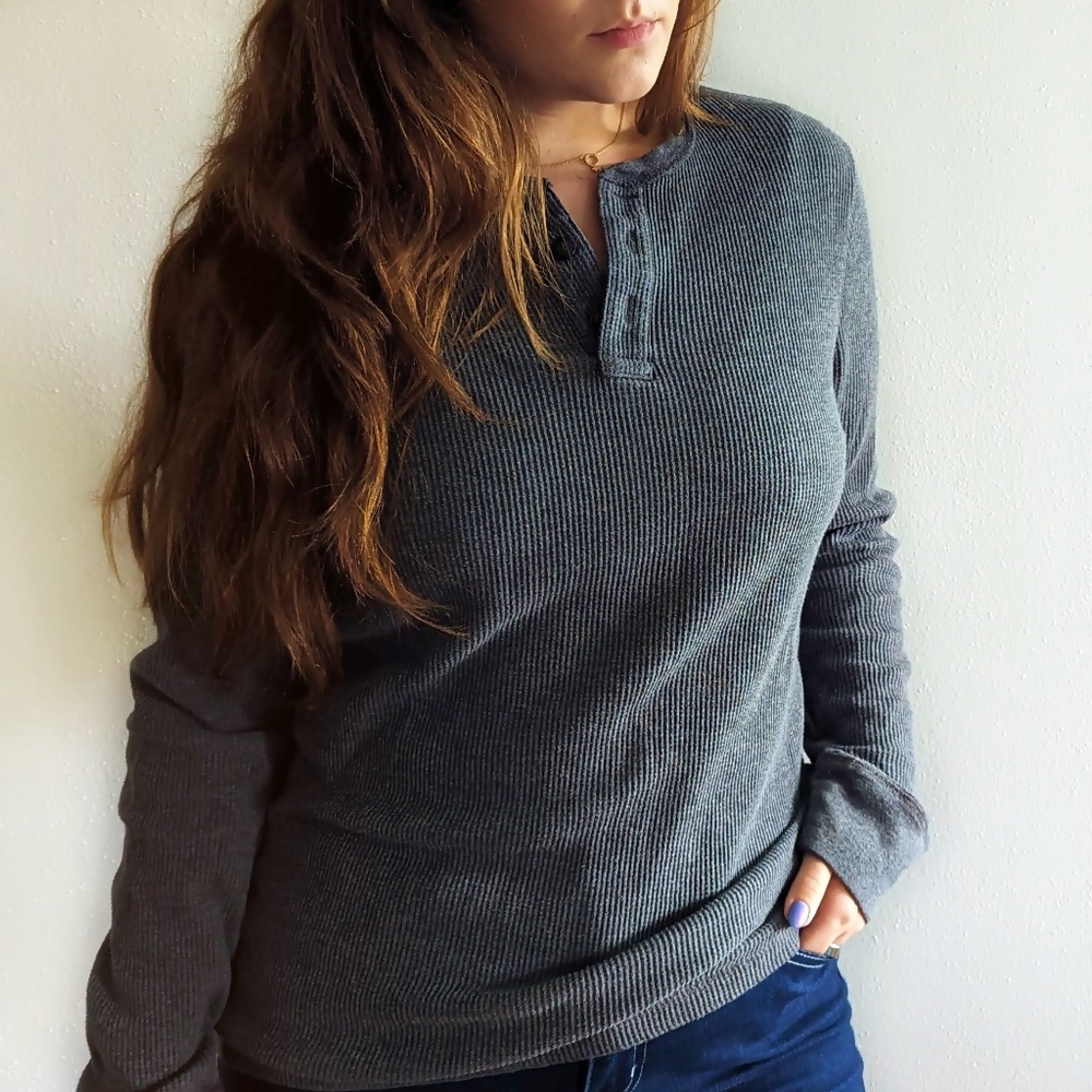 Thermal Long Sleeve Henley